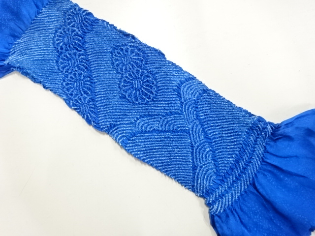 正絹　絞り　帯揚げ